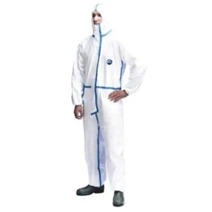 DuPont Tyvek 600 Plus White Hooded Coverall (Pack of 100)