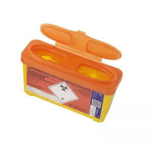 Daniels Sharpsguard Orange Lid 1L Web Sharps Containers (Pack of 30)