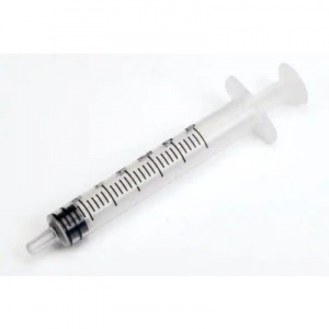 Fisherbrand 3ml Sterile Plastic Syringes (Pack of 100)