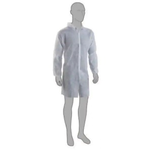 Pal International Disposable White Visitors Lab Coats (Pack of 100)
