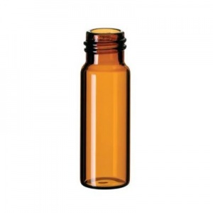 Fisherbrand 45mm, 4.1ml Screw Neck Amber Glass Vials (Pack of 100)