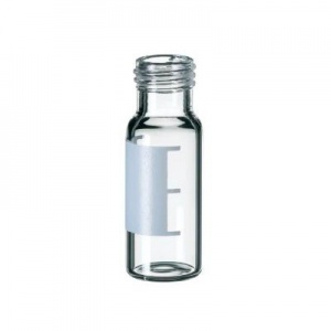 Fisherbrand 9mm, 1.5ml Short Thread Glass Vials with Filling Lines (Pack of 100)