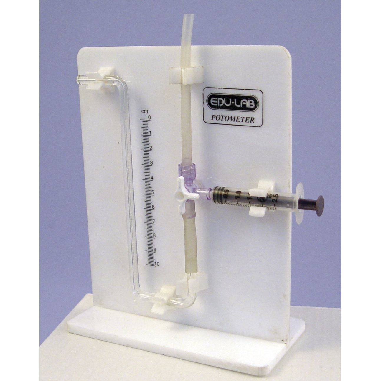 Potometer Apparatus, White Stand LabWorld.co.uk
