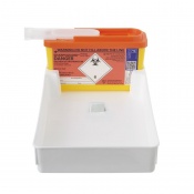 Daniels POUDS Combination Tray for Sharpsguard 1L and 2.5L Sharps Containers (Pack of 25)