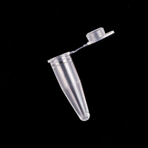 Polypropylene 0.2ml Natural PCR Tube With Flat Cap