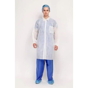 Fisherbrand Class 1 Polypropylene Disposable Laboratory Coats (Pack of 100)