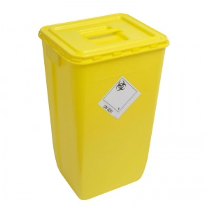 Daniels WIVA Yellow 60-Litre Clinical Waste Bin