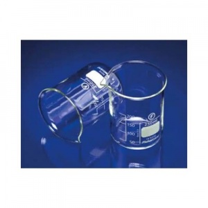 Fisherbrand 250ml Squat Form Glass Beakers (Pack of 10)
