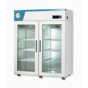 CLG-1400G Refrigerator (Glass, Double Door)