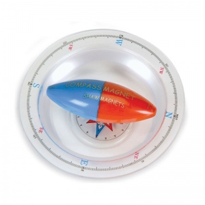 Compass Magnet with Bowl