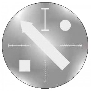Geometrical Objects on Glass Plate