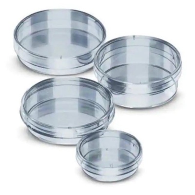Fisherbrand 90mm x 16.2mm Non-Vented Polystyrene Petri Dishes (Pack of 600)