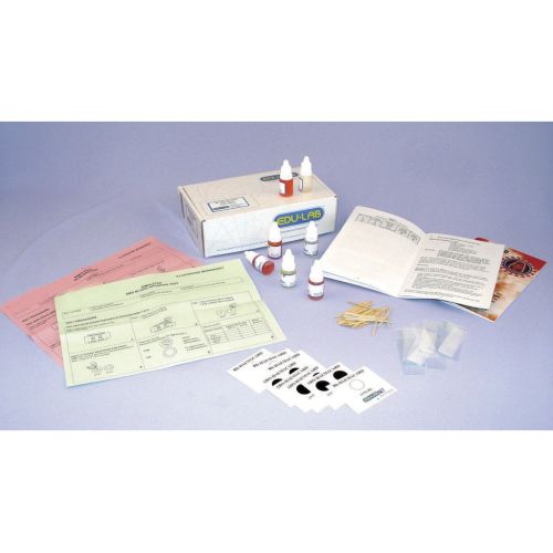 Blood Typing Kit Simulated LabWorld.co.uk
