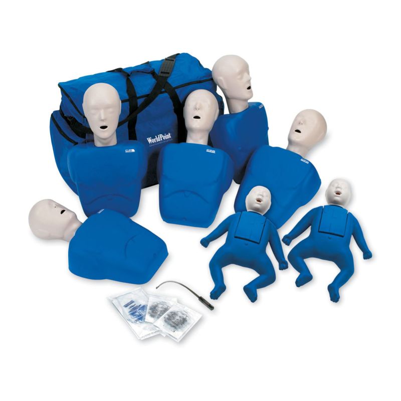 TPAK 700 CPR Prompt Training and Practice Mannequin 7-Pack