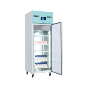 Lec PSR600UK Large Solid-Door Freestanding Pharmacy Refrigerator (600L)