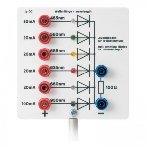 Light Emitting Diodes for Determination of Planck's Constant h