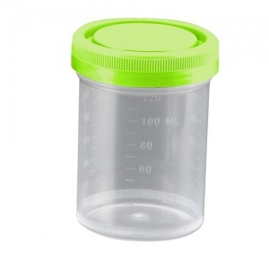 Pack of 300 Sterile 120ml Specimen Containers