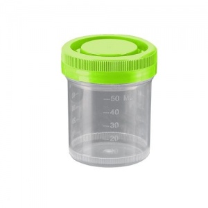 Pack of 600 Sterile 70ml Specimen Containers