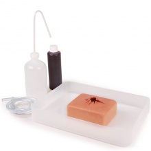 Erler Zimmer Wound Packing Trainer Simulation Kit with Bleeding Function