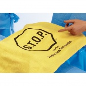 Medline Gold Standard S.T.O.P. Safety Flags (Pack of 40)
